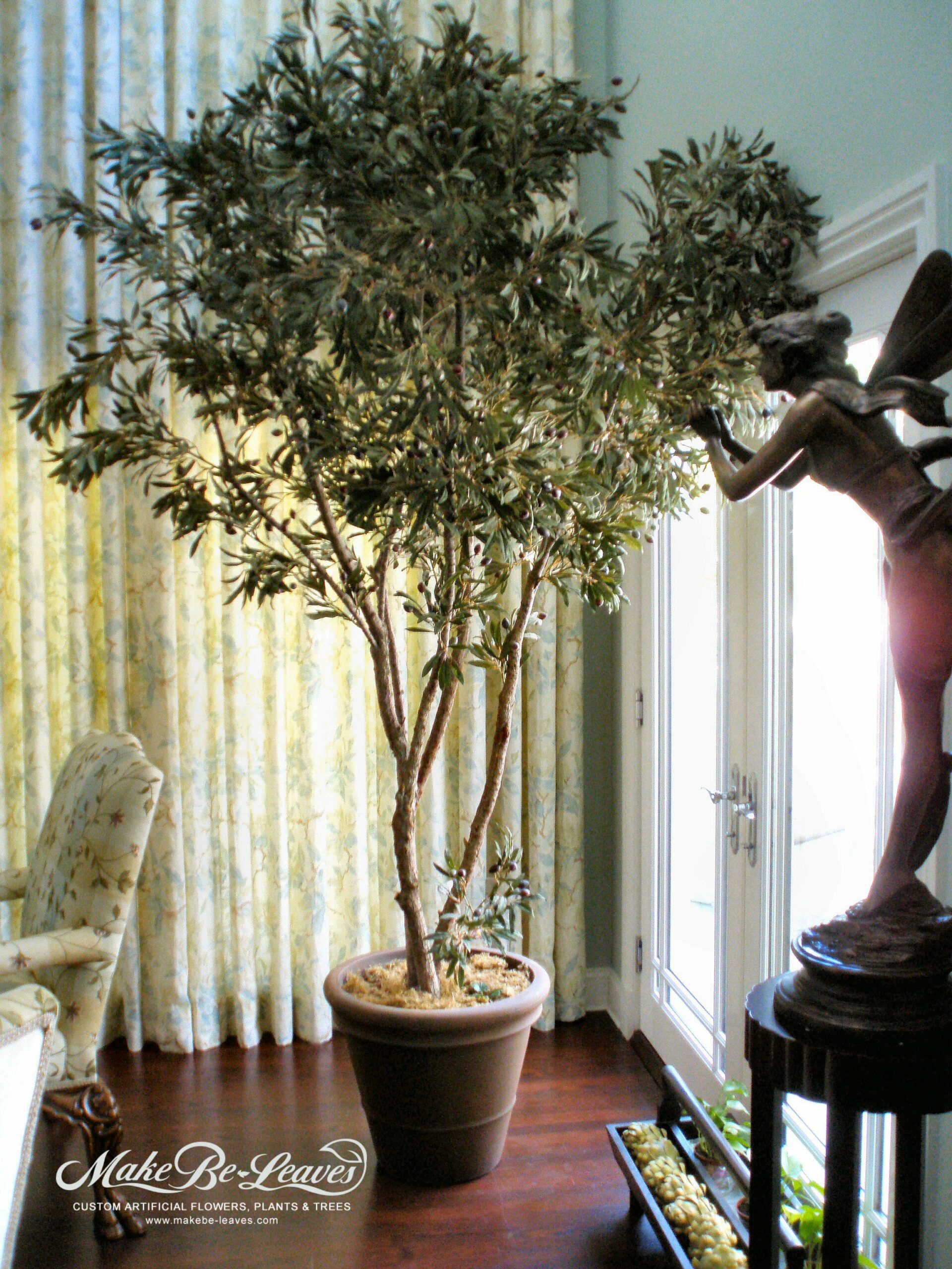 8ft Artificial Mediterranean Olive Tree