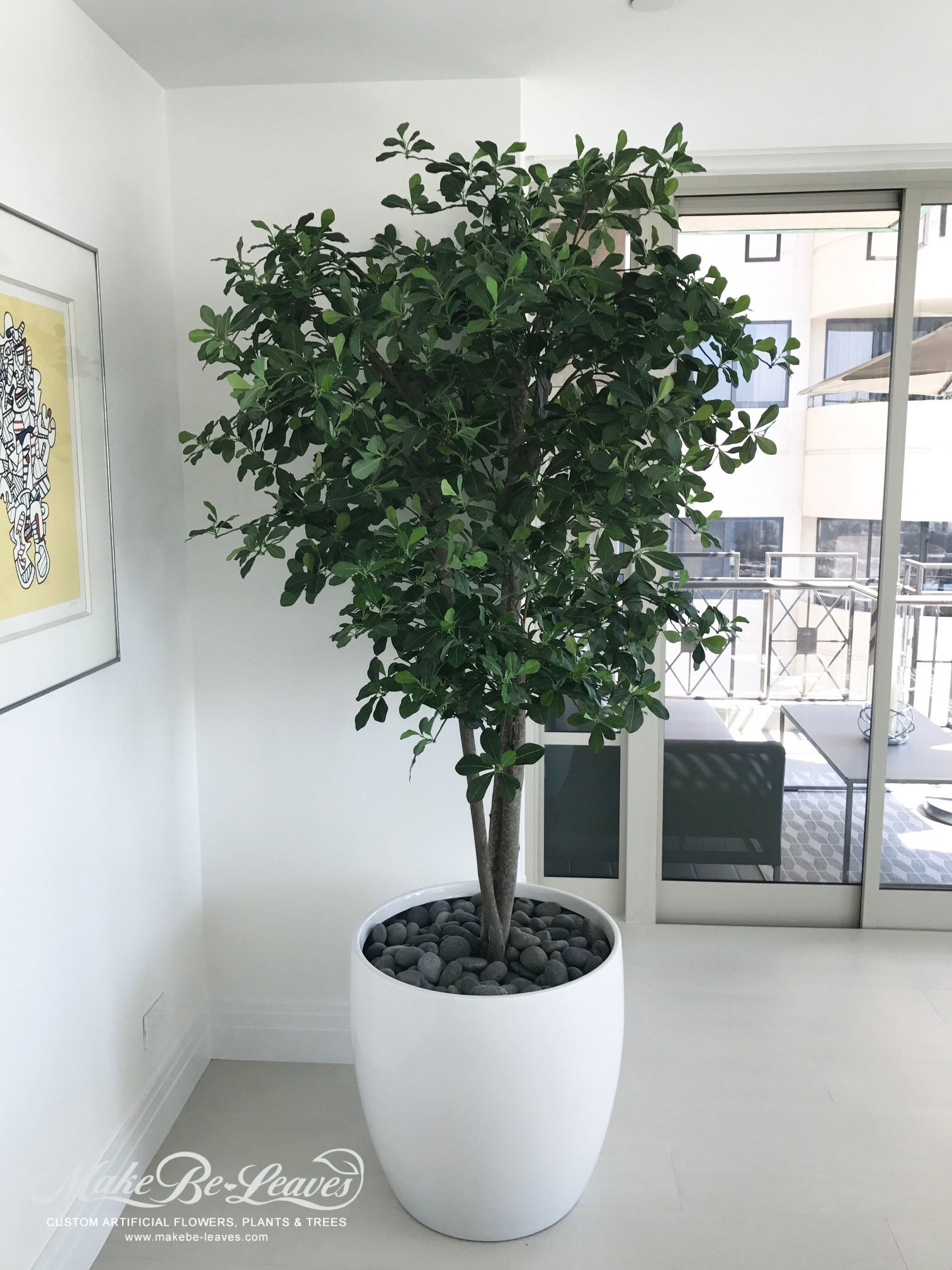 Artificial OLIVE Trees In Custom Containers - Make Be-Leaves