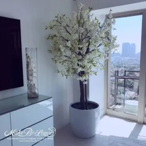 silk cherry blossom trees