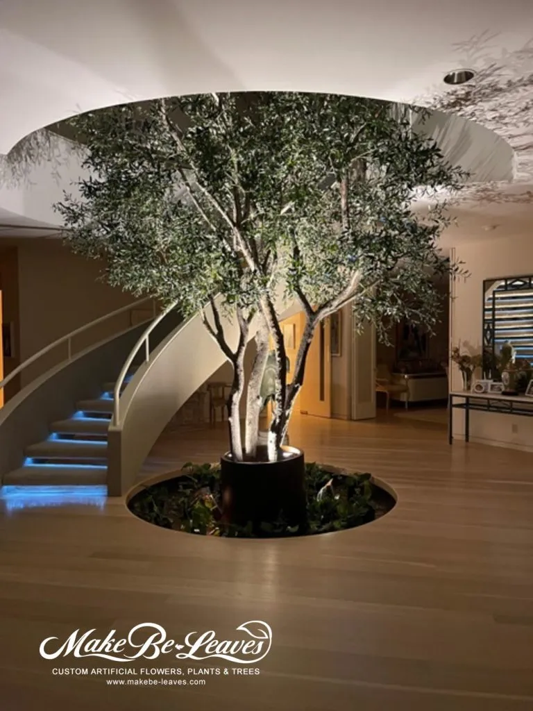 Replicate a real Mediterranean Olive Tree for a grand entry - Make