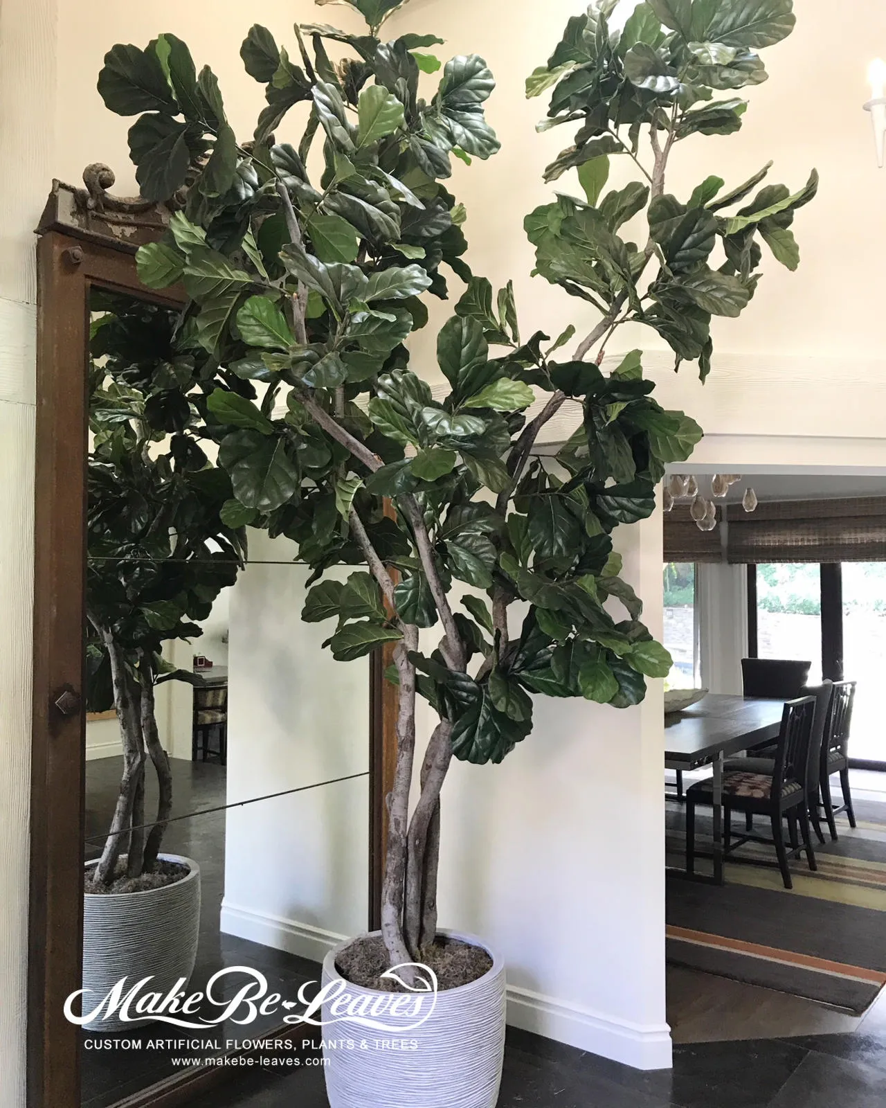 6 ft Artificial Olive Plants with Realistic Leaves and Natural Trunk, Silk  Fake Potted Tree with Wood Branches and Fruits, Faux Olive Tree for Office