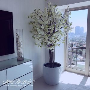 MakeBe-leaves-interior-potted-artificial-cherry-blossom-tree